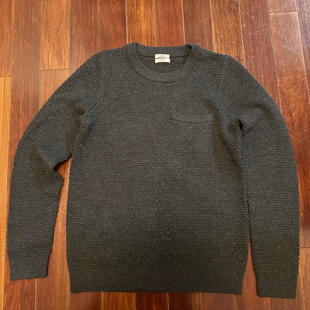 Madewell Dark Gray Crew Neck Sweater